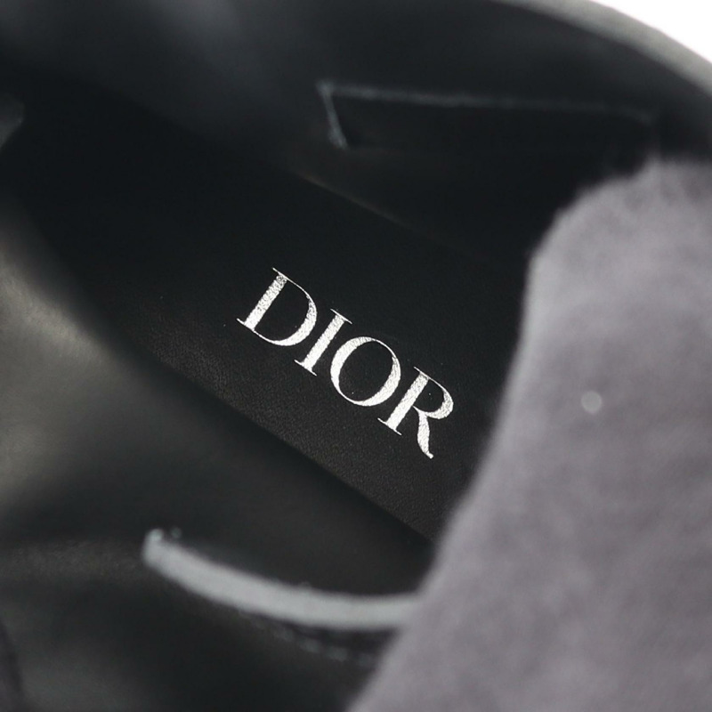 Christian Dior EXPLORER 靴子皮革面料黑色尺寸 42 二手男式-4