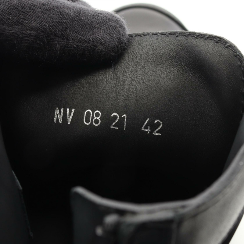 Christian Dior EXPLORER 靴子皮革面料黑色尺寸 42 二手男式-6