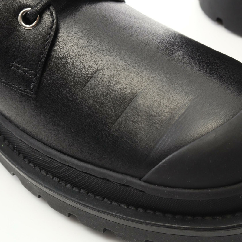 Christian Dior EXPLORER 靴子皮革面料黑色尺寸 42 二手男式-7