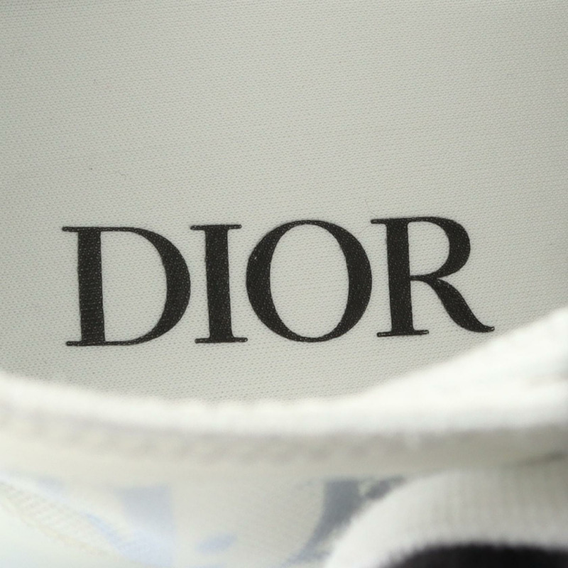 Christian Dior B23 Oblique 運動鞋 橡膠布料 白色藍色 #40 二手男款-4