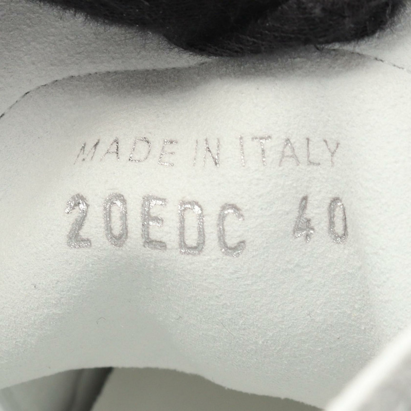 Christian Dior B23 Oblique 運動鞋 橡膠布料 白色藍色 #40 二手男款-5