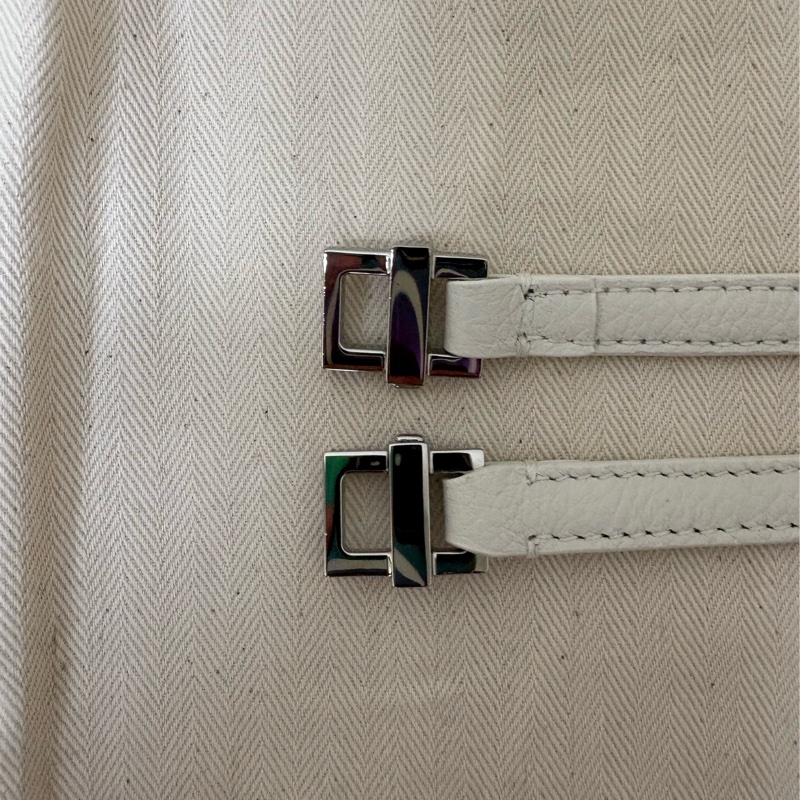 Loro Piana L19飯盒包 奶昔白 (一代扣)-12