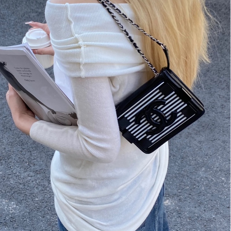 🍁香奈兒Chanel積木包限量款方胖子 19開 尺寸15*11-1