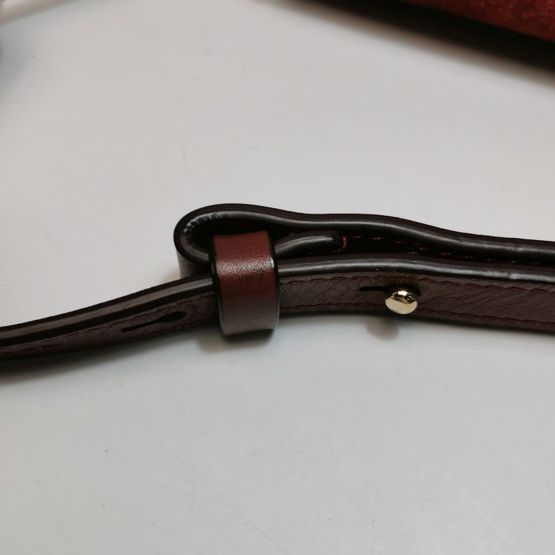 Chloe Faye 小號 牛皮 翻毛皮 拼皮 鏈條扣飾 單肩包-9