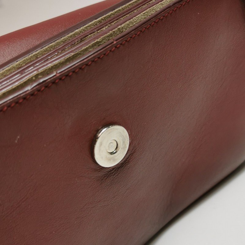 Chloe Faye 小號 牛皮 翻毛皮 拼皮 鏈條扣飾 單肩包-10