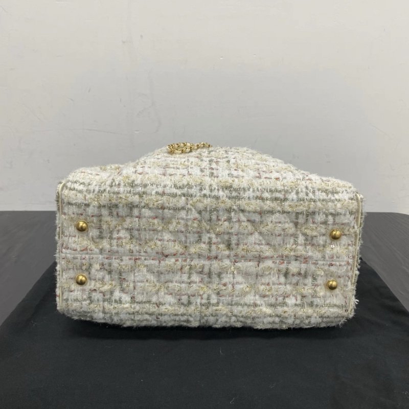 CHANEL 25A斜紋軟呢25bag小號肩背鏈條包 26*30*14 99新配件盒子塵袋-3