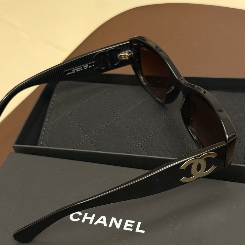 2025 Chanel 5493黑色（日落色鏡片）爆款-0