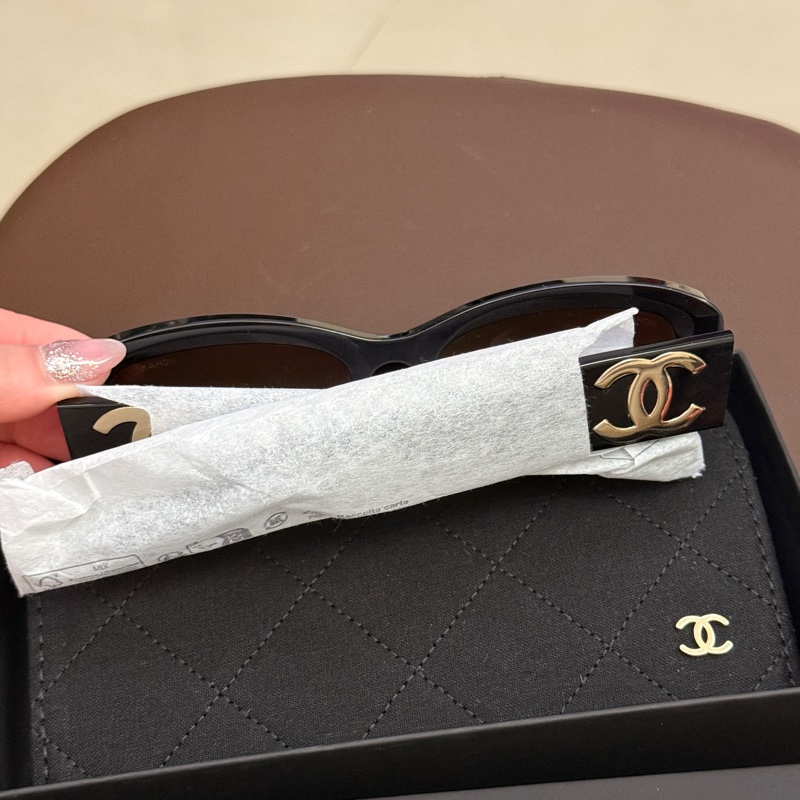 2025 Chanel 5493黑色（日落色鏡片）爆款-1