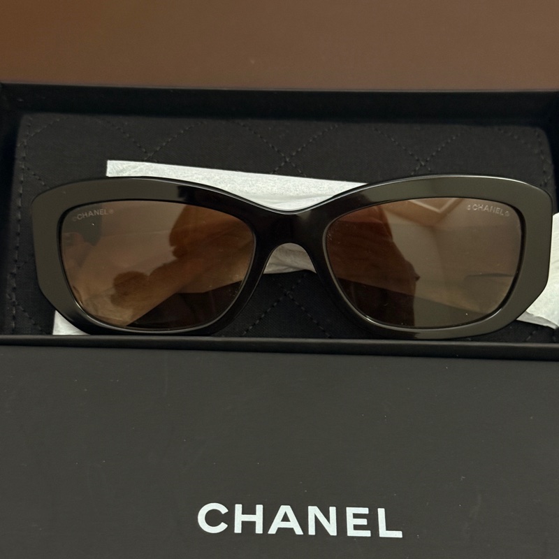 2025 Chanel 5493黑色（日落色鏡片）爆款-3