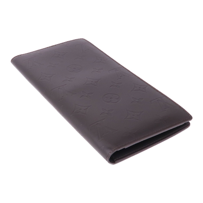 LOUIS VUITTON Monogram Glace Portefeuille Double銀扣長錢包-4
