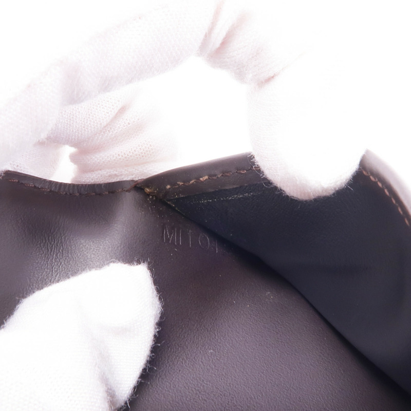 LOUIS VUITTON Monogram Glace Portefeuille Double銀扣長錢包-14