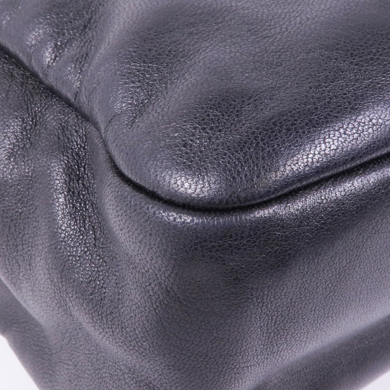 CHANEL 羊皮皮革Shoulder Bag銀扣肩背袋-7