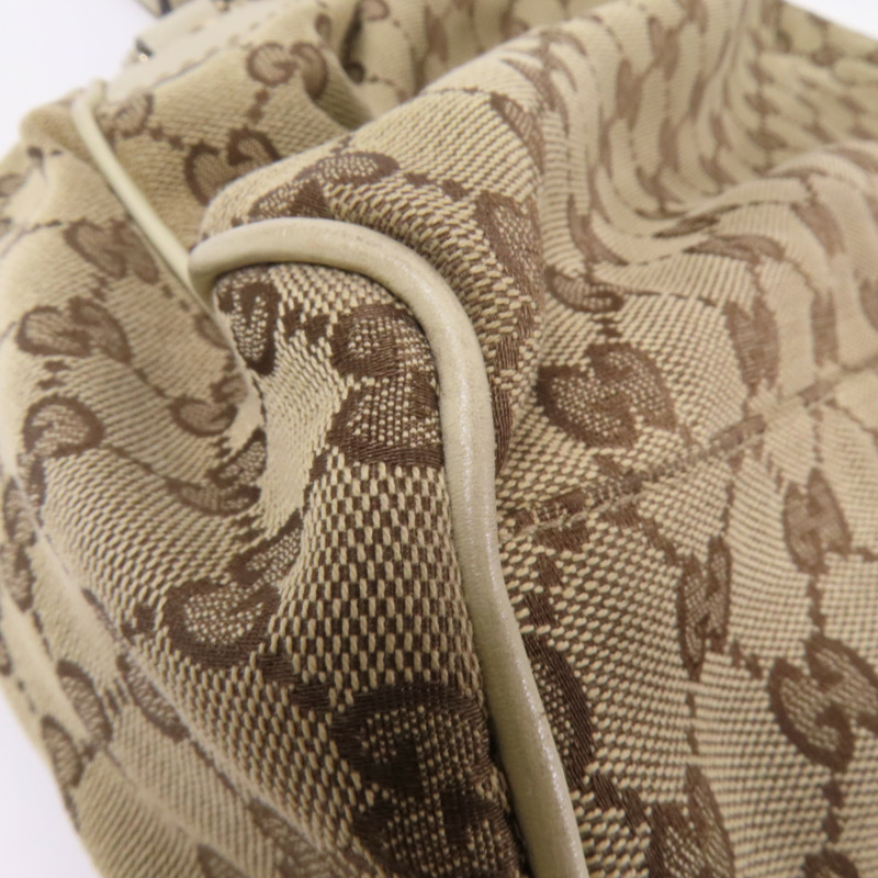 GUCCI 帆布Sukey金扣肩背袋-8