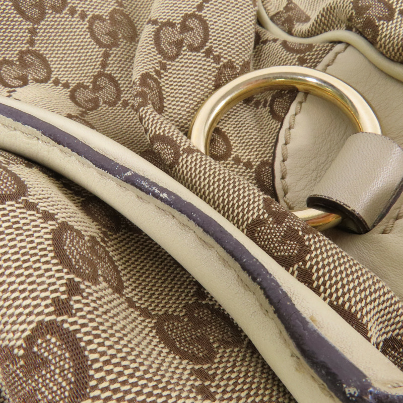 GUCCI 帆布Sukey金扣肩背袋-12