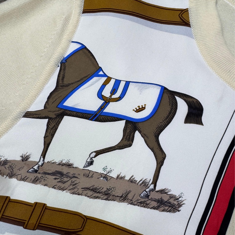 Hermes 女裝羊毛絲綢外套-3