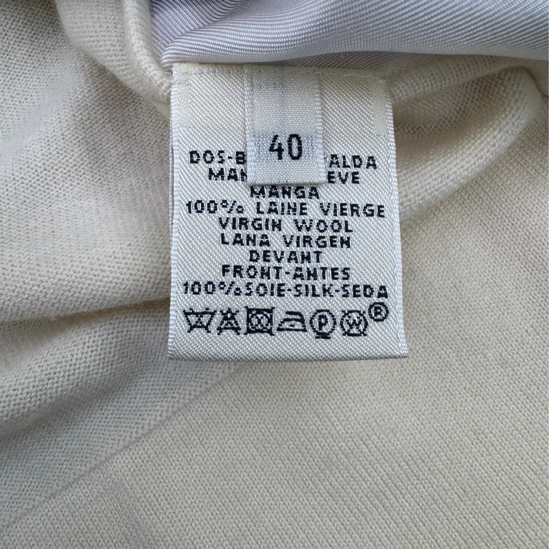 Hermes 女裝羊毛絲綢外套-7