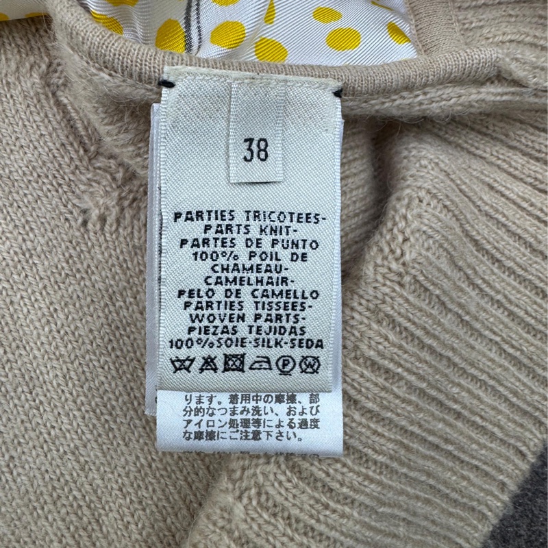 Hermes 女裝絲綢羊毛衫-4