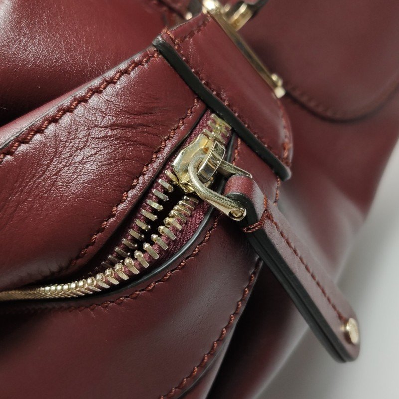 Tod's D-bag 牛皮 純色 手提包-10