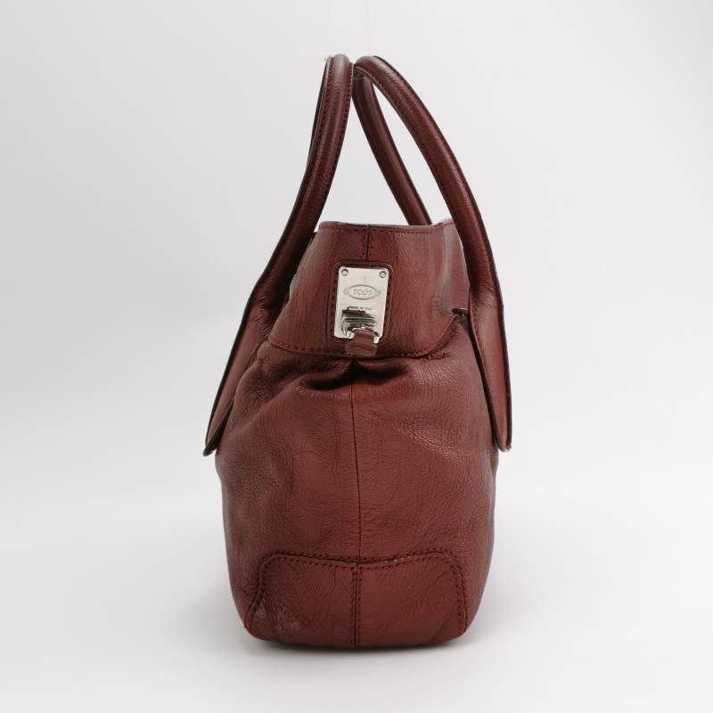 Tod's 羊皮 純色 手提包-2