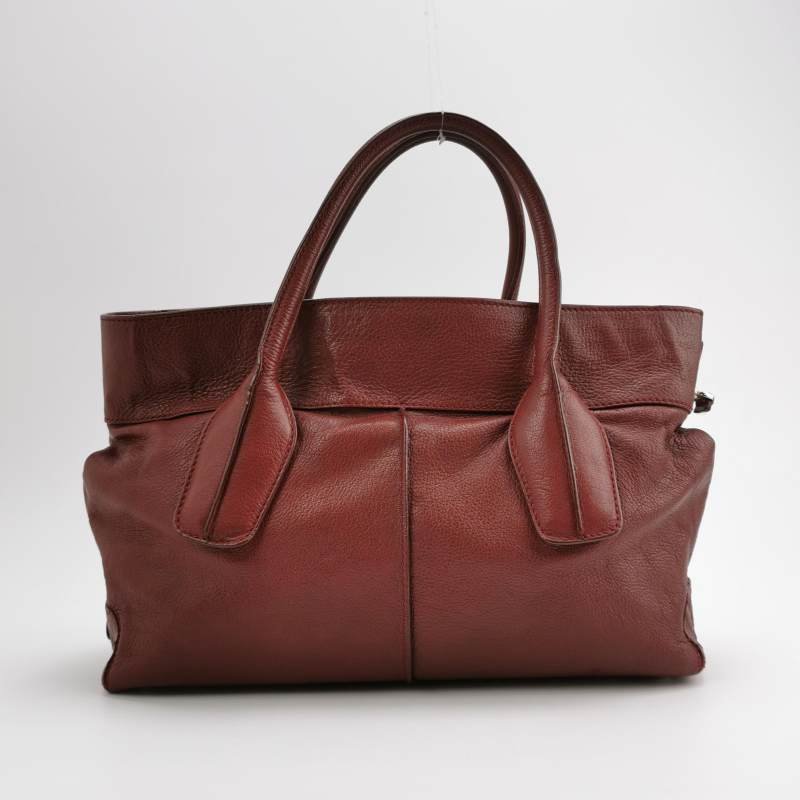 Tod's 羊皮 純色 手提包-3