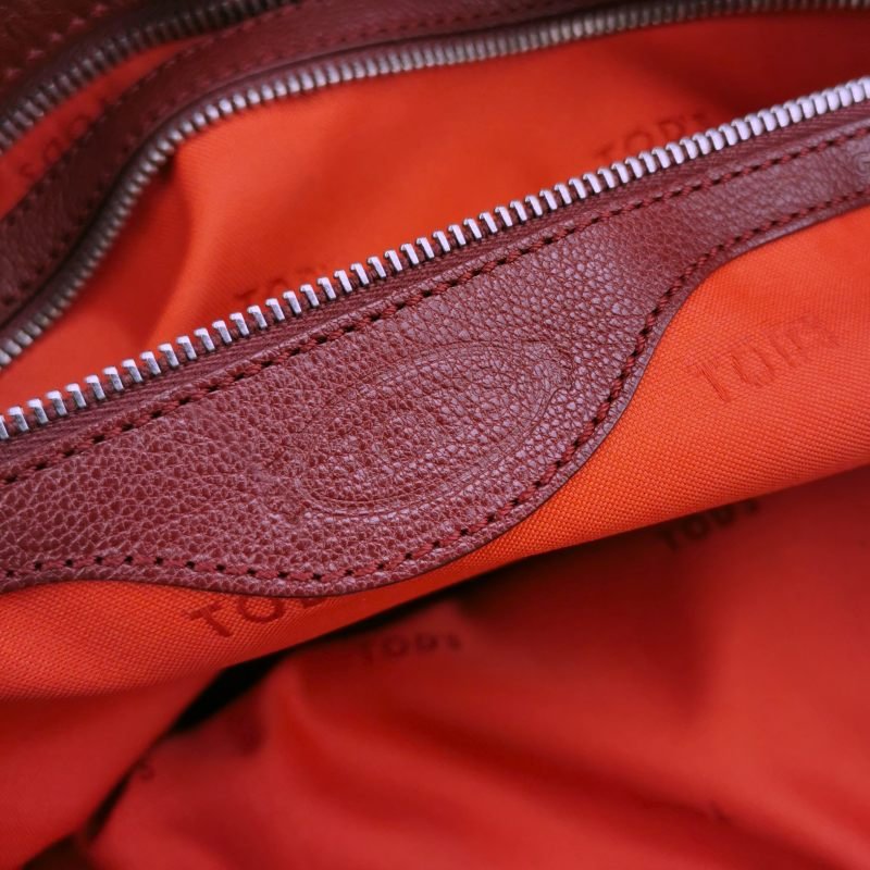 Tod's 羊皮 純色 手提包-6