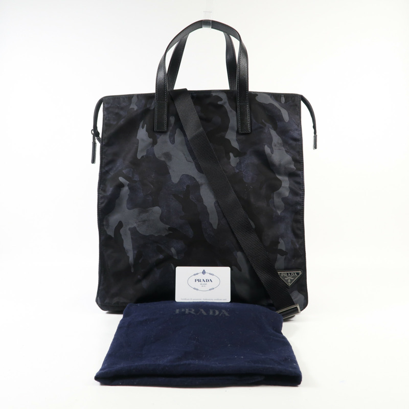 PRADA 尼龍2 Way Shoulder手挽肩背兩用袋-7