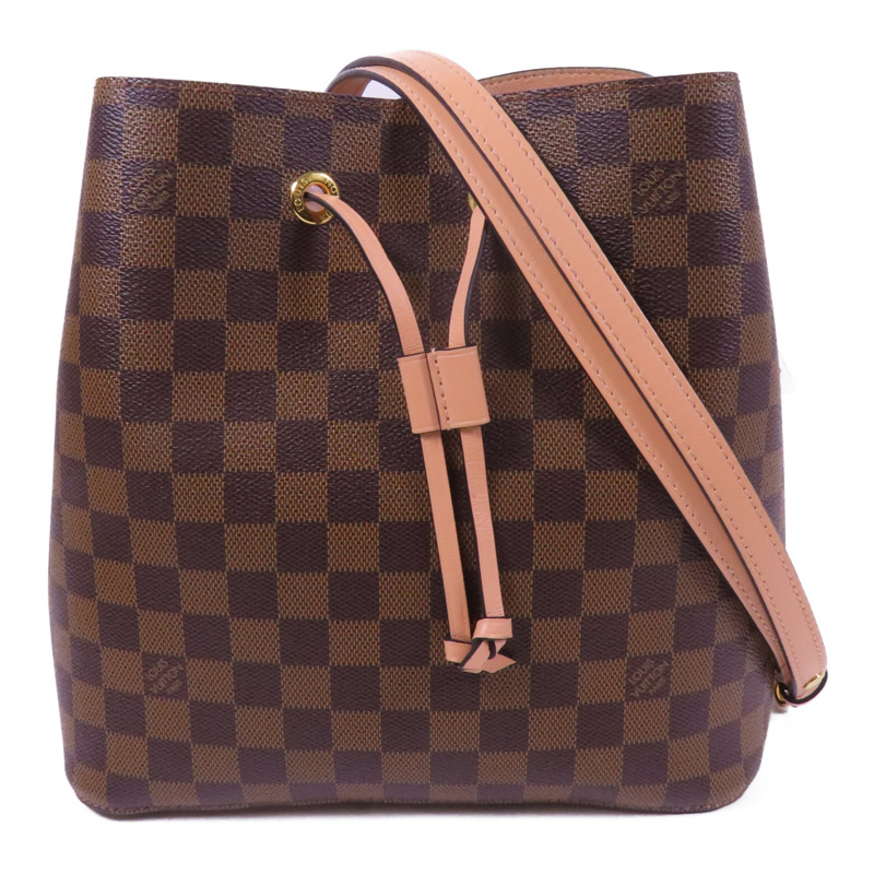 LOUIS VUITTON Damier NeoNoe金扣肩背袋-0