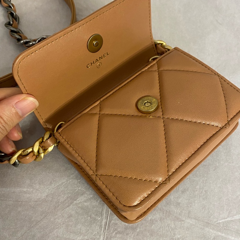 CHANEL香奈兒19woc mini腰包-2