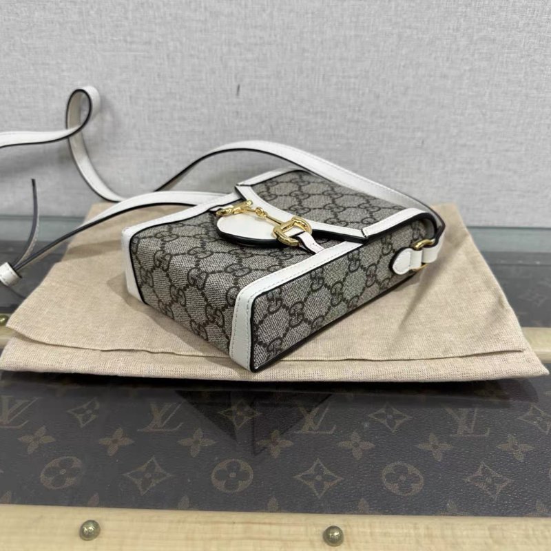 GUCCI 1955斜背手機包11.5*17*4 98新配件塵袋-4
