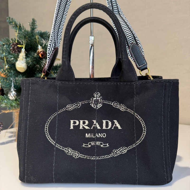 Prada 經典帆布手提包-1