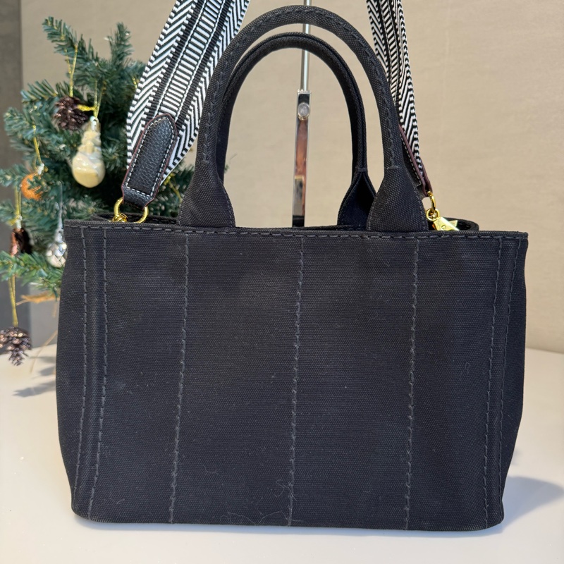 Prada 經典帆布手提包-2