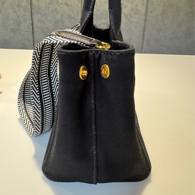 Prada 經典帆布手提包-7