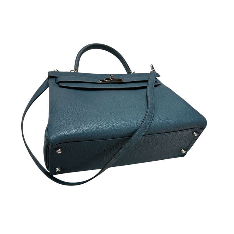 Hermès Kelly 32 Togo CK1P Colvert 鴨子綠-6