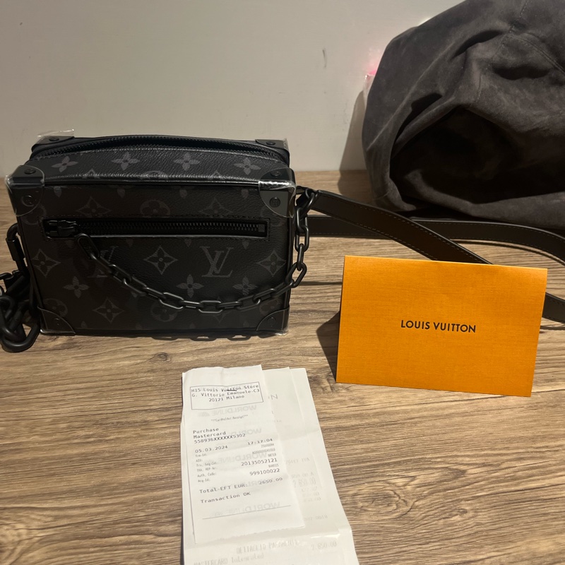 ▲Mini Soft Trunk Monogram Eclipse 帆布款-16