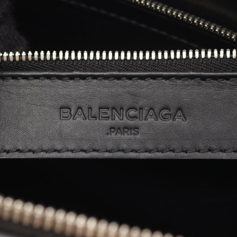 BALENCIAGA Rudis 肩背包 330883 黑色皮革 二手 女士-3