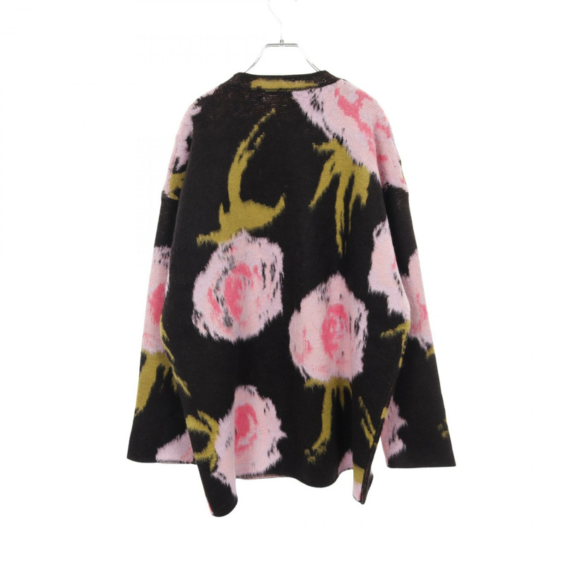 BALENCIAGA 針織衫 626172 羊毛棉腈綸 黑色 多色 二手 女款 #M-1