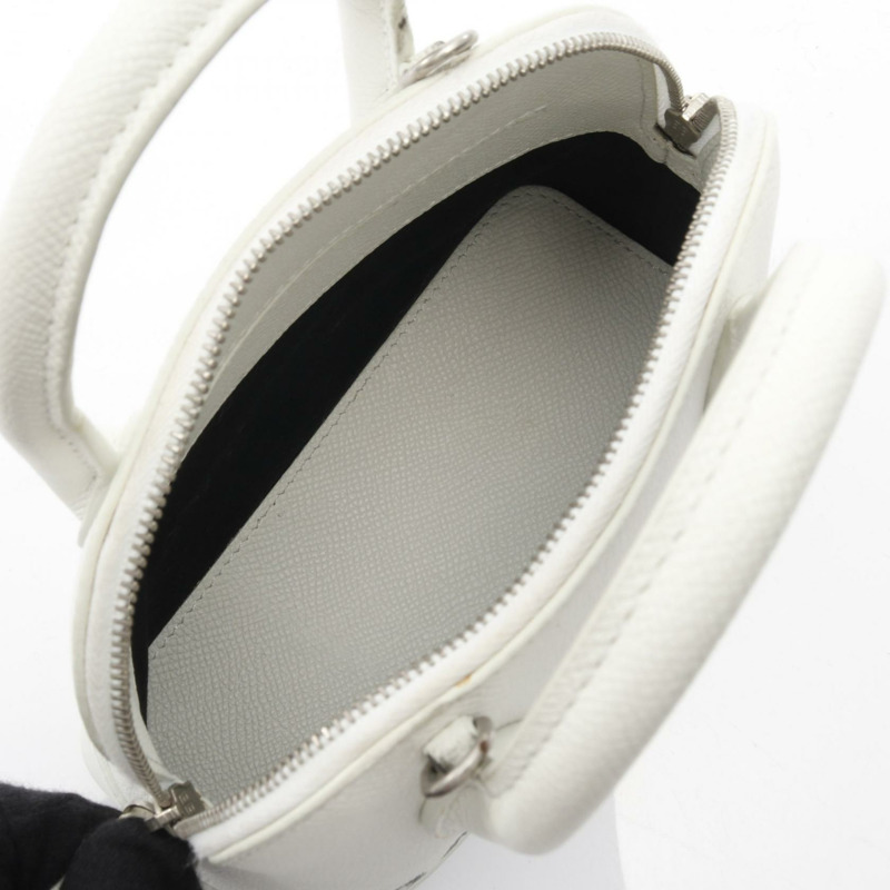 BALENCIAGA ville xxs 手提單肩包 550646 皮革 白色 二手 女士-2