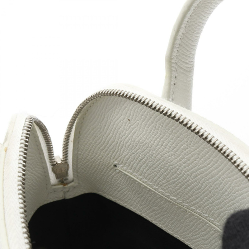 BALENCIAGA ville xxs 手提單肩包 550646 皮革 白色 二手 女士-9
