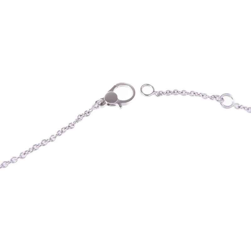 HERMES 18K白金Finesse Pendant鑽石項鍊-4