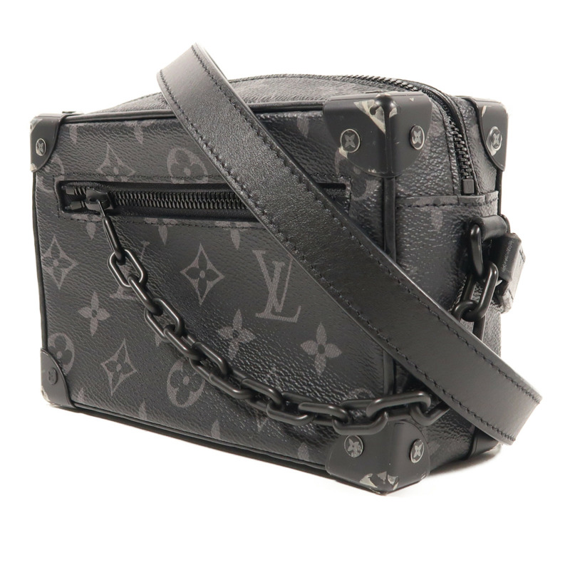 LOUIS VUITTON Monogram Eclipse Mini Soft Trunk肩背袋-2