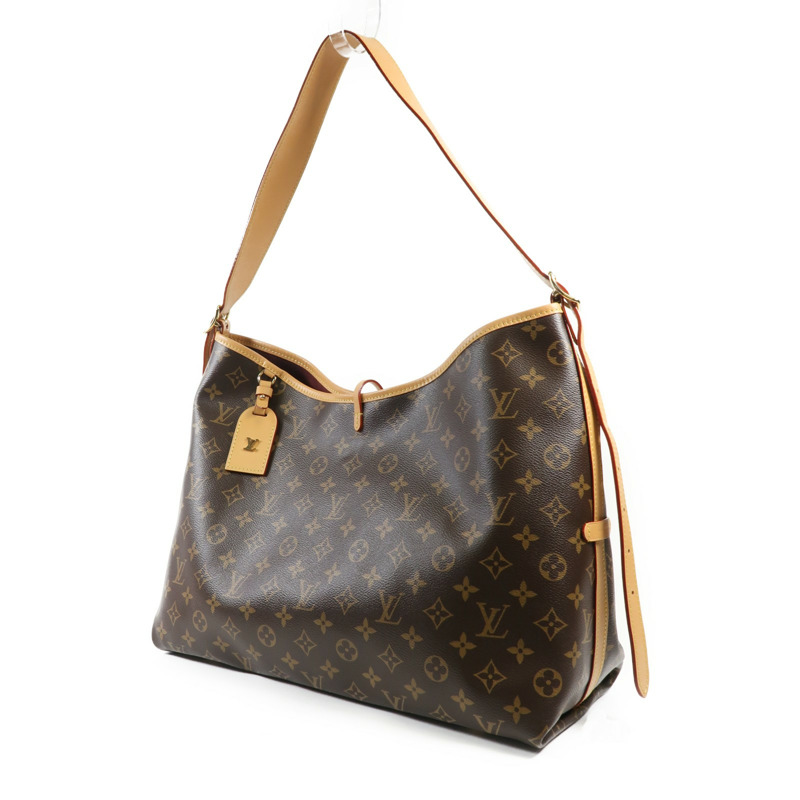 LOUIS VUITTON Monogram Carry All MM金扣肩背袋-2