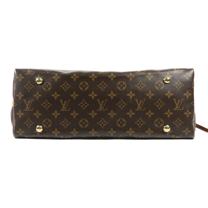 LOUIS VUITTON Monogram Carry All MM金扣肩背袋-3