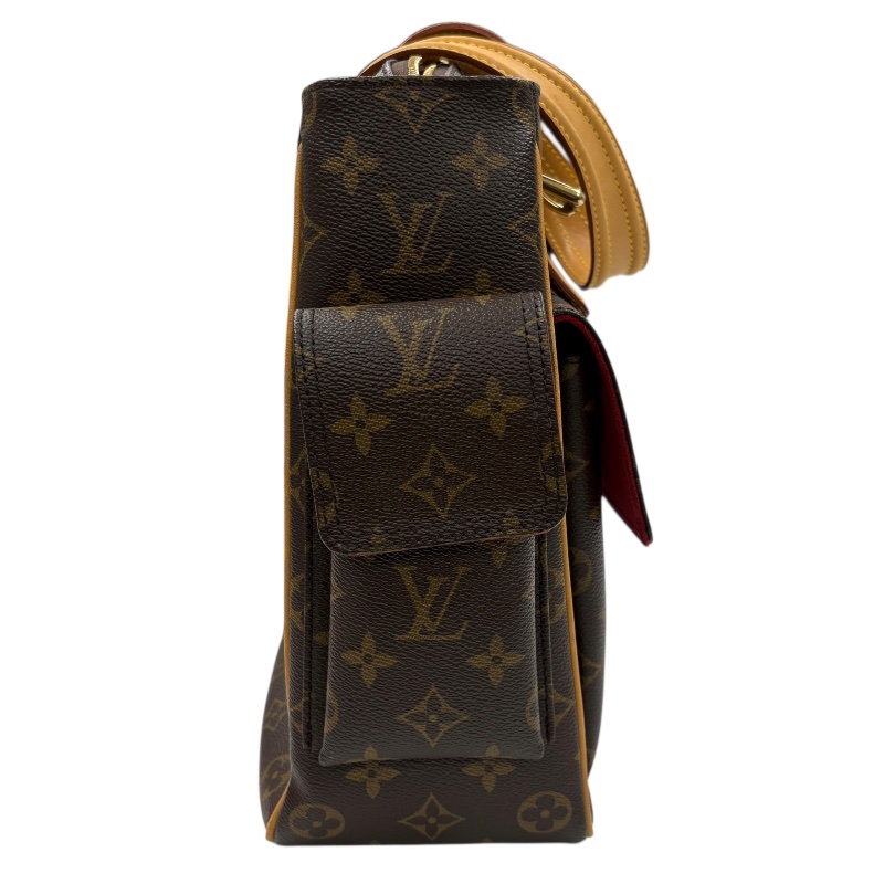 LOUIS VUITTON 路易威登 M51162 Multipli Cite 托特包 帆布 老花 棕色-2