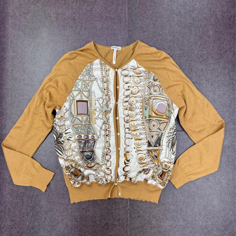 Hermes 女裝絲綢羊毛外套-0