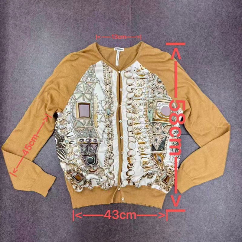 Hermes 女裝絲綢羊毛外套-5