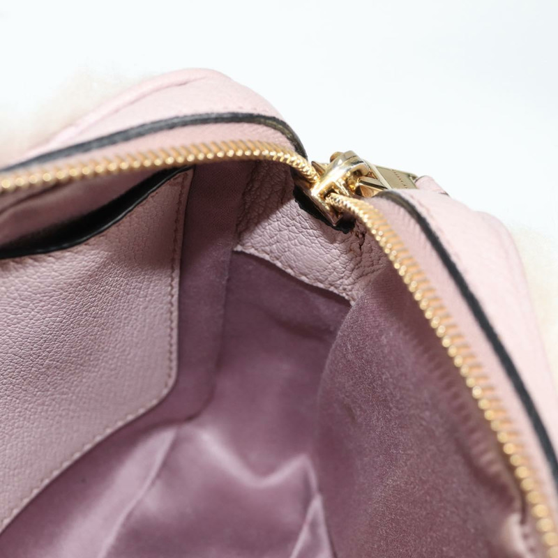 【日本直送】Miu Miu 單肩包 皮革 粉紅金 正品 134866V-20