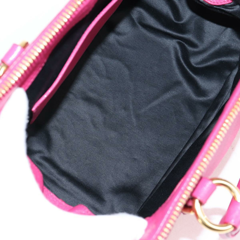 【日本直送】Miu Miu 手提包 皮革 2way 粉金色金色正品 133439V-8