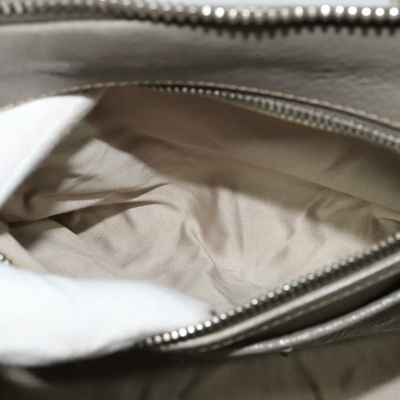 【日本直送】Miu Miu 手提包 皮革 2way 灰色 銀色 正品 138547-21