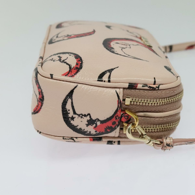 【日本直送】Miu Miu 單肩包 皮革 粉紅金 正品 138543-3