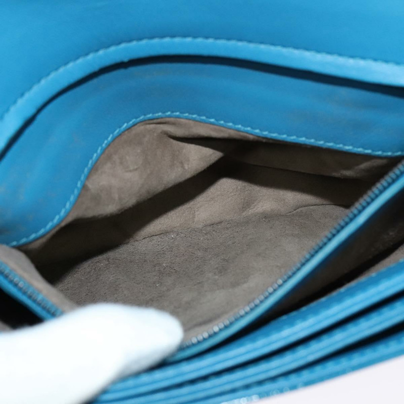 【日本直送】BOTTEGA VENETA INTRECCIATO 單肩包 皮革 藍色 正品 bs28779-22